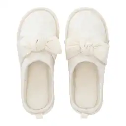 Pantuflas Estampada Mujer Beige Talla 39-40 Casaideas