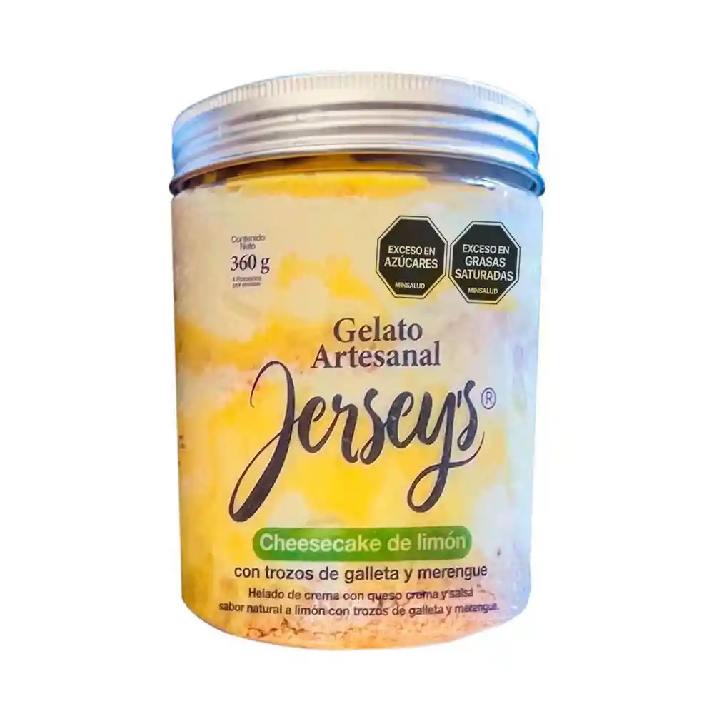 Helado Jerseys Cheesecake Limon (360 Gr)