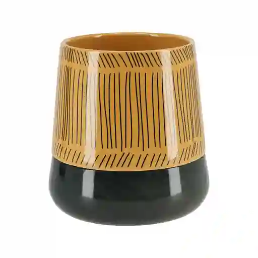 Maceta Con Base Terracota