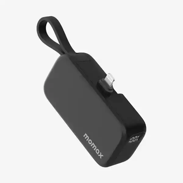 Momax Batería Ligera Lightning Negro 5000mah