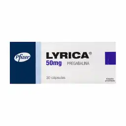 Lyrica Cápsulas (50 mg)