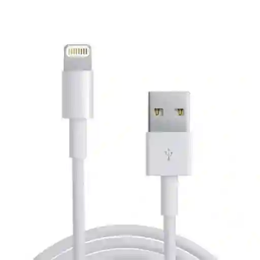 Cable Cargador Iphone Lightning To Usb 1 Metro Generico