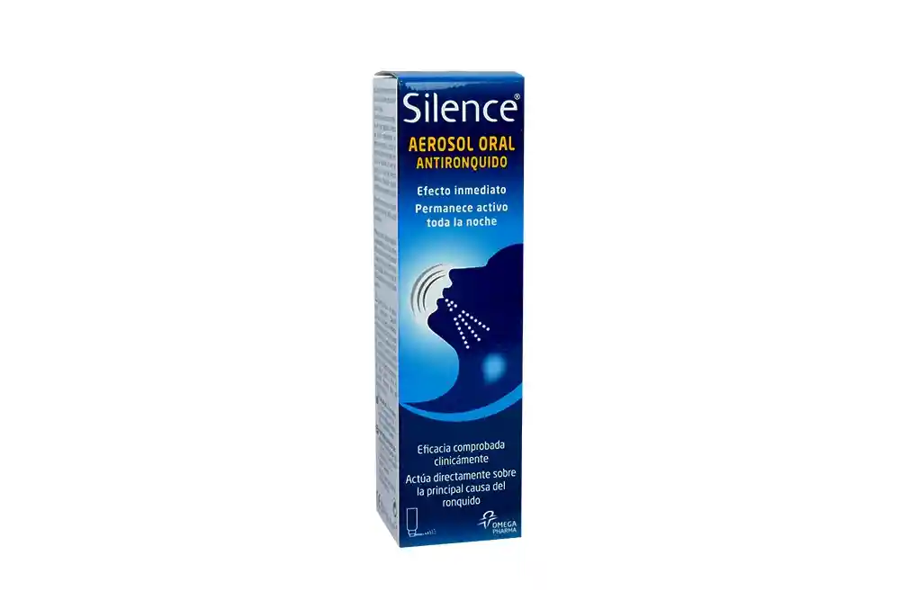 Silence Aerosol Oral Antironquidos Efecto Inmediato 