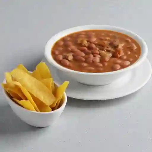 Porción de frijoles