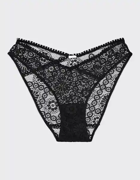 Panti Aerie Negro Talla Medium American Eagle 7624073