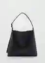 Bolso G Winnie Negro Talla 99 Mujer Mango