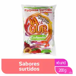 Yagur Yogur de Sabores Surtidos