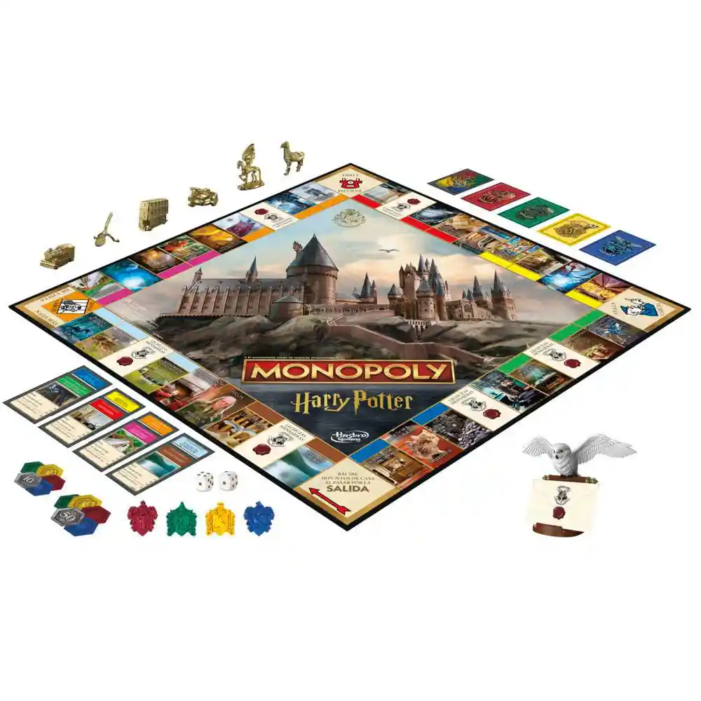Hasbro Gaming Juego de Mesa Monopoly Harry Potter