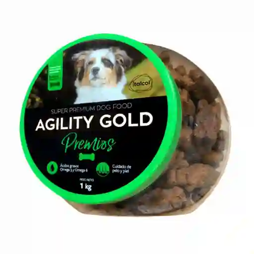Agility Gold Snack Premio para Perro con Omega 3 y 6