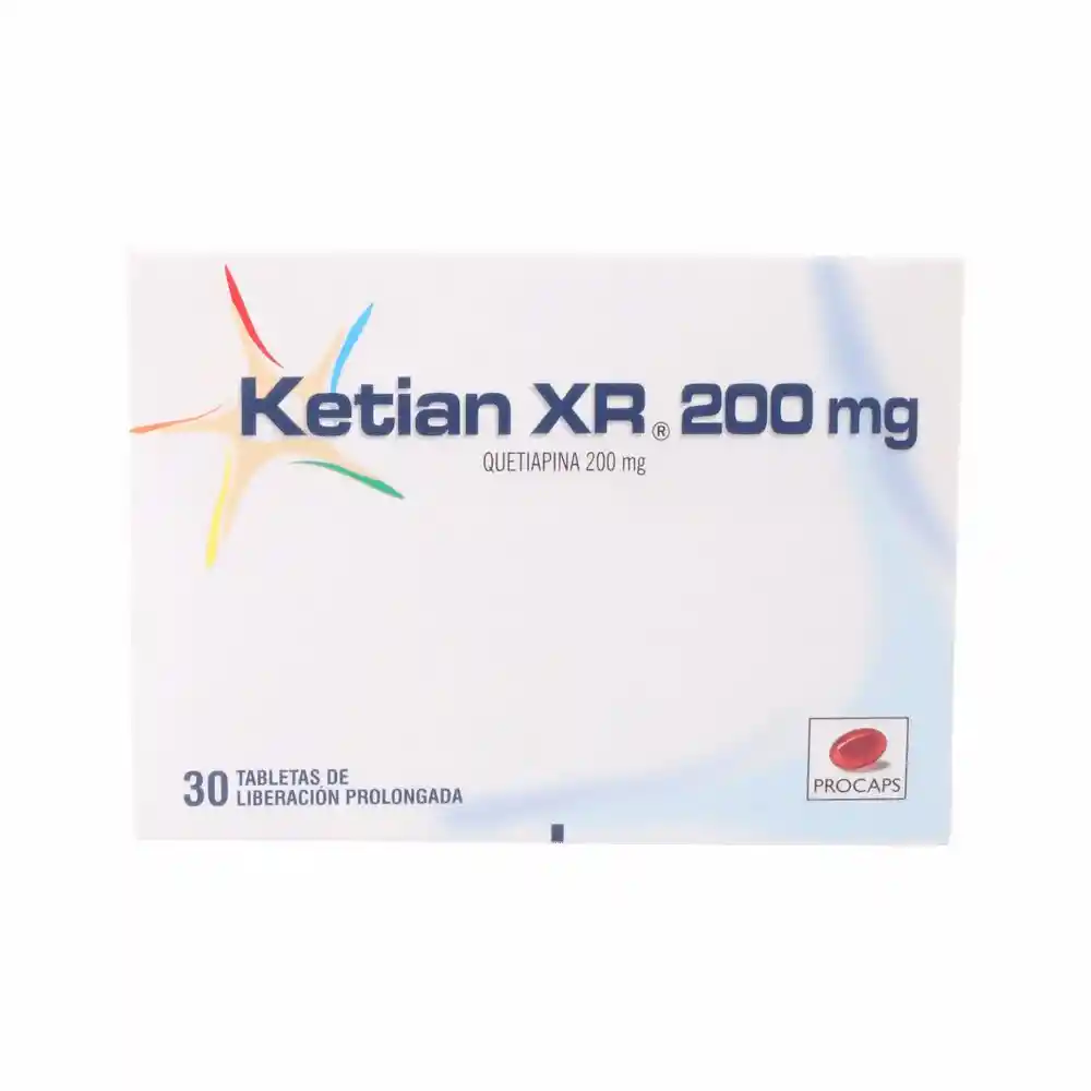 Ketian  Procapsxr Quetiapina 200 Mg
