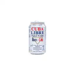 Cuba Libre Bebida Alcohólica Ron y Cola