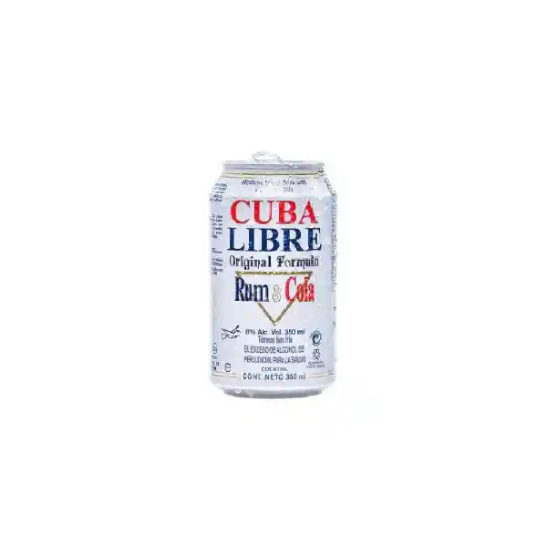 Cuba Libre Bebida Alcohólica Ron y Cola