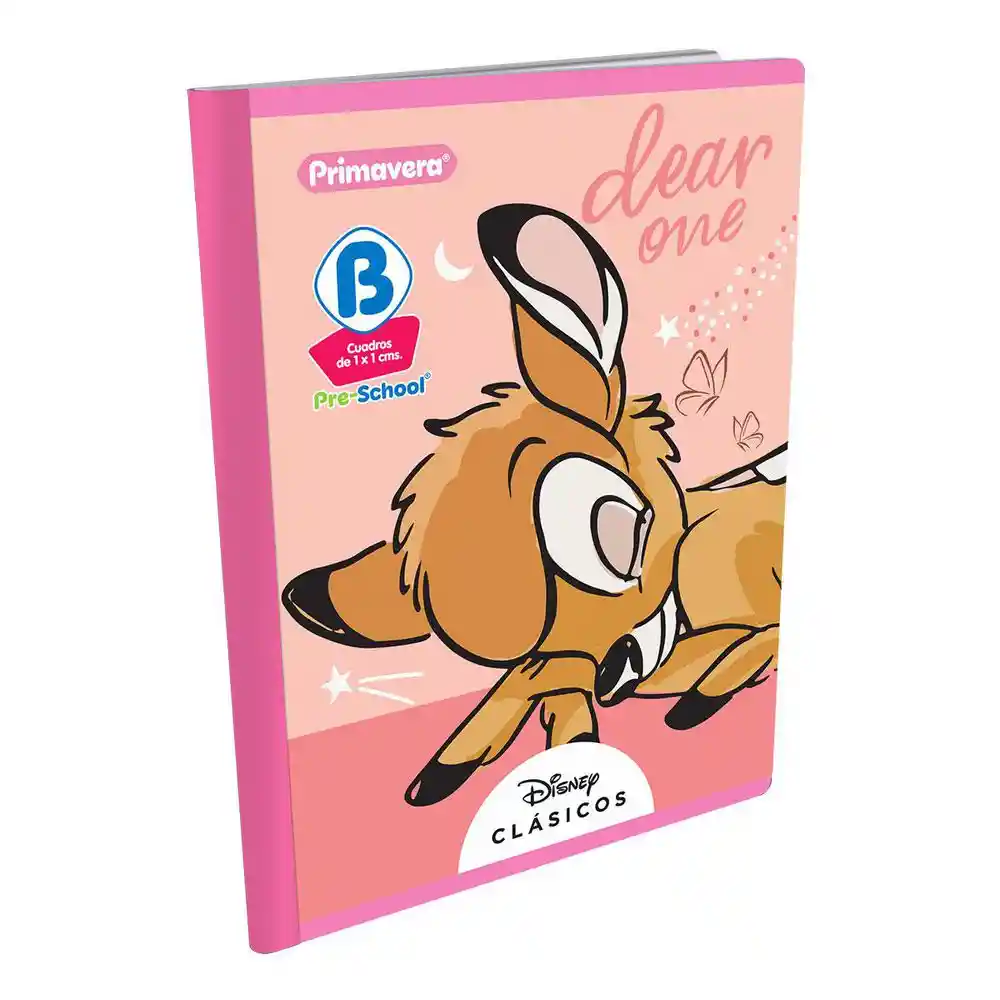 Cuaderno Cuadriculado 100 Hojas Cosido Primavera