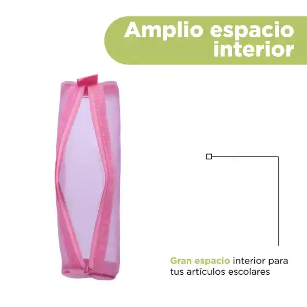 Cartuchera de Malla Serie Rosa Miniso