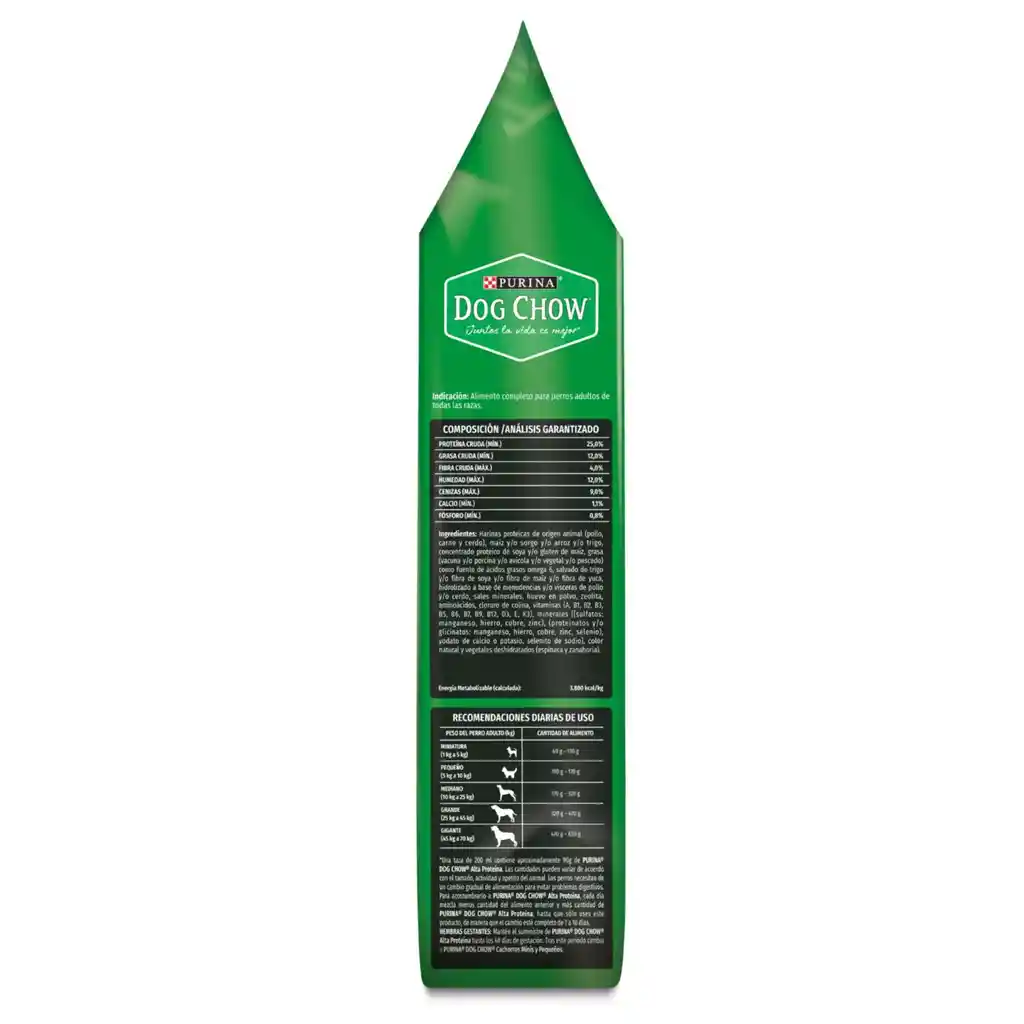 Comida para Perros Purina Dog Chow Alta Proteína x 2 kg