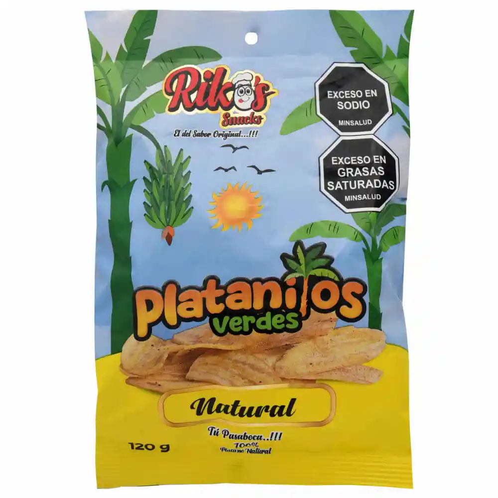 Pasaboca Rikos Platanitos Verde Natral
