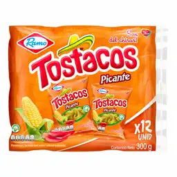 Tostacos Sabor Picante 300 g x 12Und