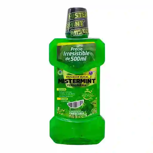 Enjuague Bucal Mistermint Yerbabuena