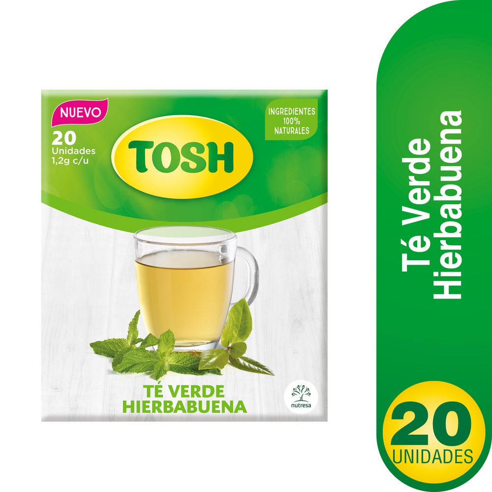 Tosh Té Verde con Hierbabuena 20 und