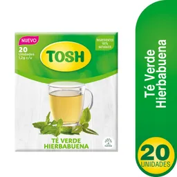 Tosh Té Verde con Hierbabuena
