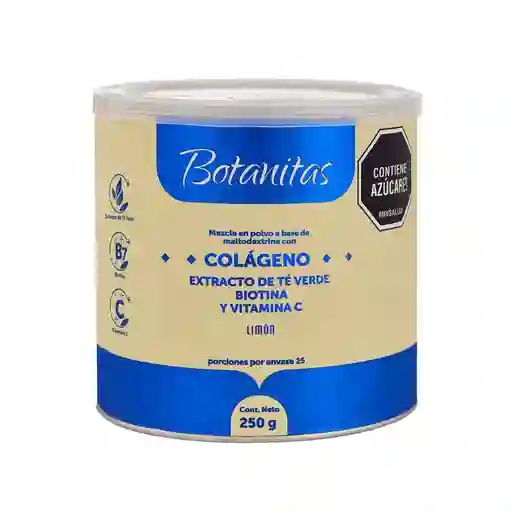 Colageno Extracto de Te Verde Polvo Lata