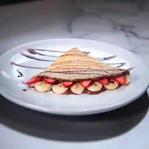 Crepe Amor Fruta y Chocolate