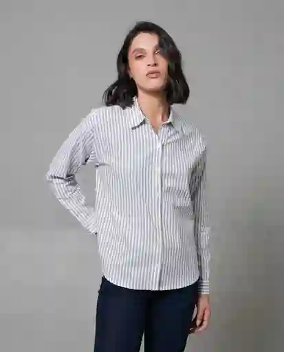 Camisa Mujer Gris S 210 210G001_GRI164400 Rifle