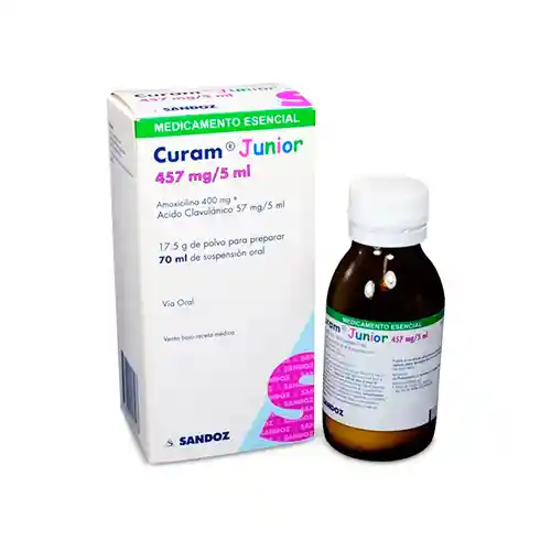 Curam Junior Suspensión Oral (400 mg / 57 mg)