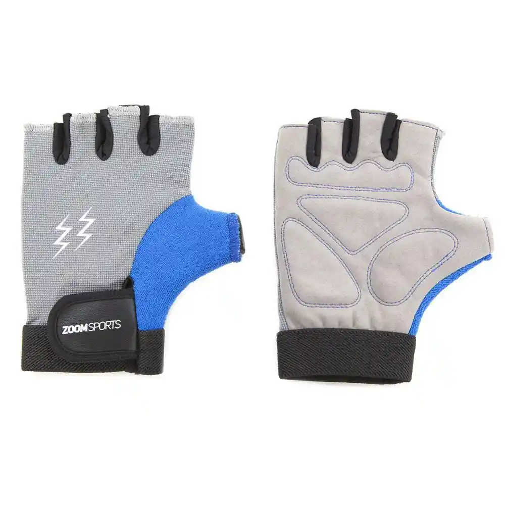 Zoom Guantes Entrenamiento Blue Talla L ZG3696