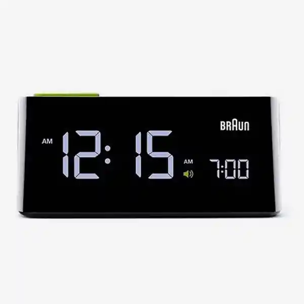 Inkanta Reloj Despertador Lcd Negro