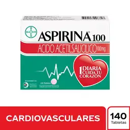 Aspirina Tabletas 100