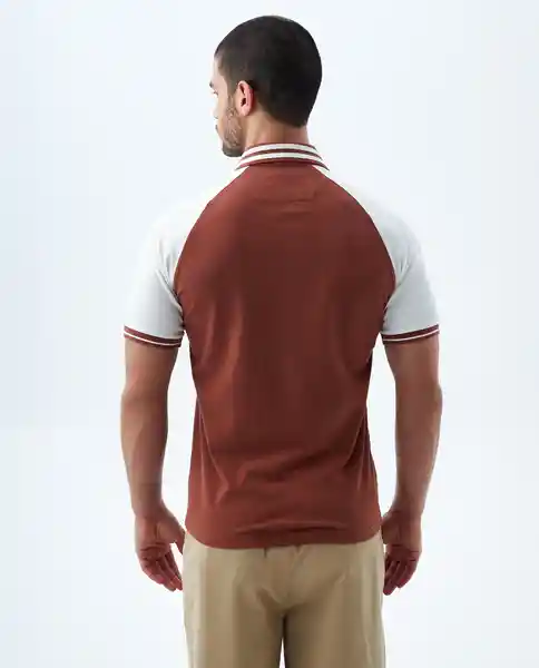 Camiseta Hombre Café Talla XL 809f015 Americanino