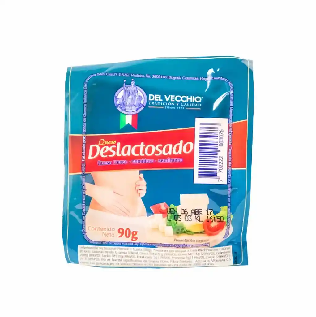 Del Vecchio Queso Deslactosado