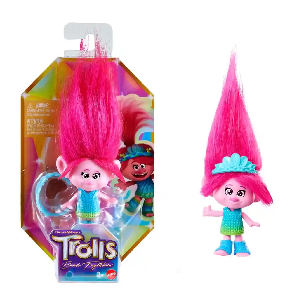 Muñeca Trolls Mini Poppy Hnf06