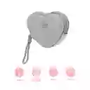 Monedero Moon & Stars Glitter Serie Miniso Corazón Plata Miniso