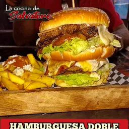 Hamburguesa Doble Carne