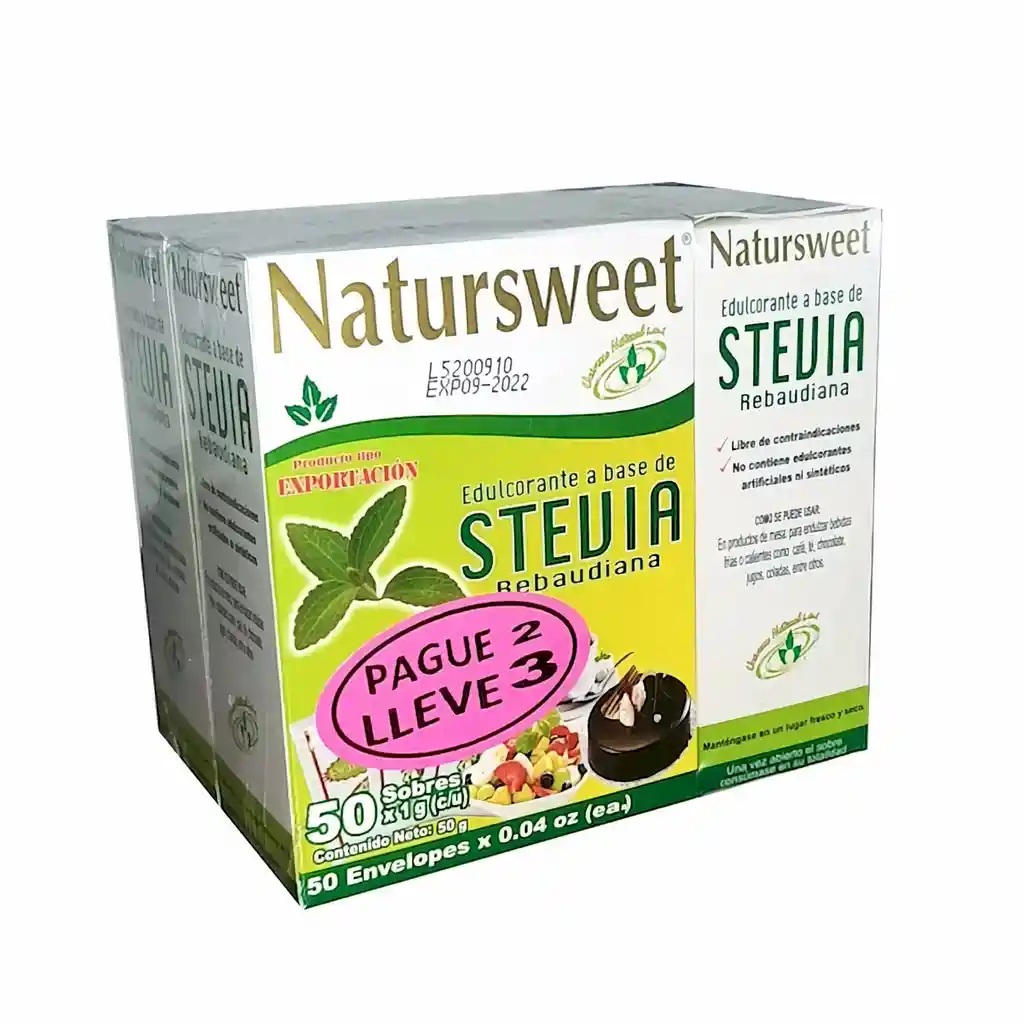 Natursweet Endulzante Stevia