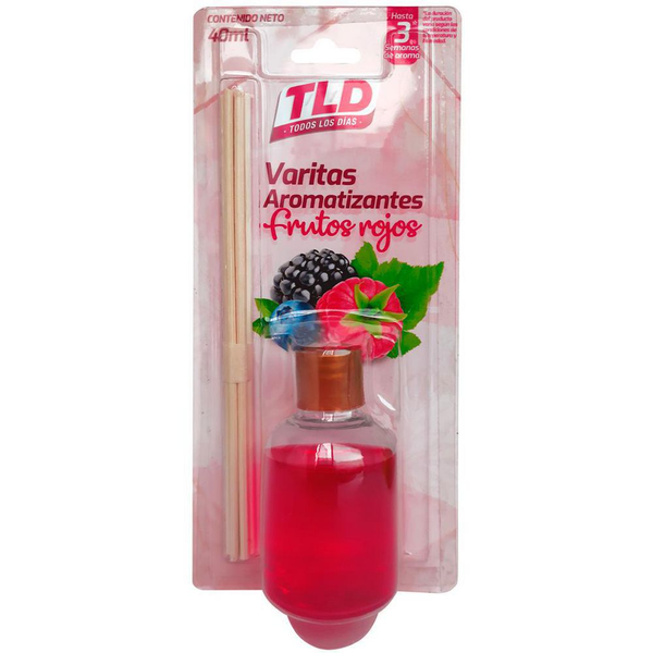 Vara Aromatizante De Frutos Rojos T/l/d Todos Los Dias 40 ml
