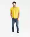 Camiseta Polo Clasic Amarillo Ópaco Oscuro L Chevignon
