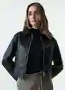 Chaqueta Mujer Negro Puro Ultraoscuro Talla M 023G033 Naf Naf