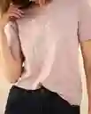 Camiseta Rosa Abelia Claro Talla L 402G000 Esprit