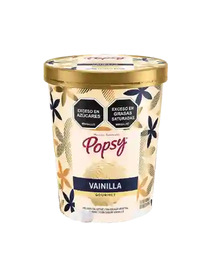 Popsy Helado Gourmet Sabor a Vainilla