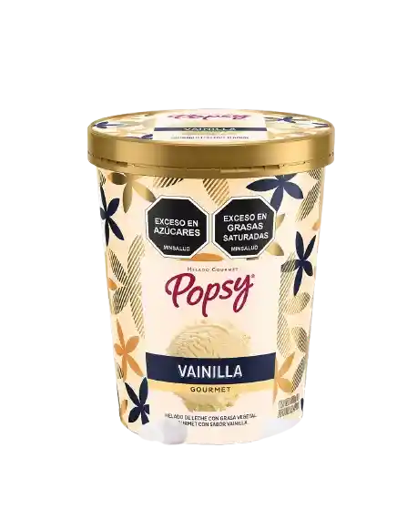 Popsy Helado Gourmet Sabor a Vainilla