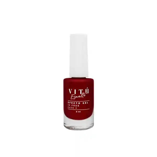 Vitú Esmalte de Uñas Gel Vinotinto 1