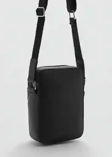 Bolso Park Negro Talla 99 Hombre Mango