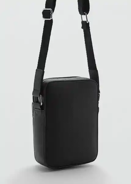 Bolso Park Negro Talla 99 Hombre Mango