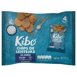 Kibo Chips de Lentejas y Sal Marina
