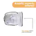 Lonchera Con Bolsillo en Frente Negro Miniso