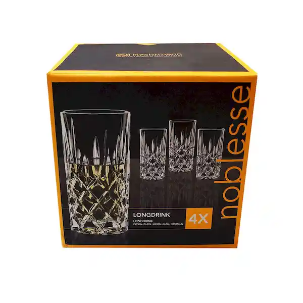 Nachtmann Juego Vasos Long Noble 1692-244+D20