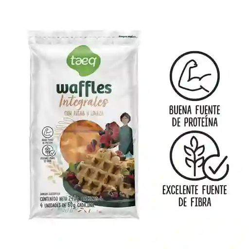 Waffle Integral Avena Linaza Taeq